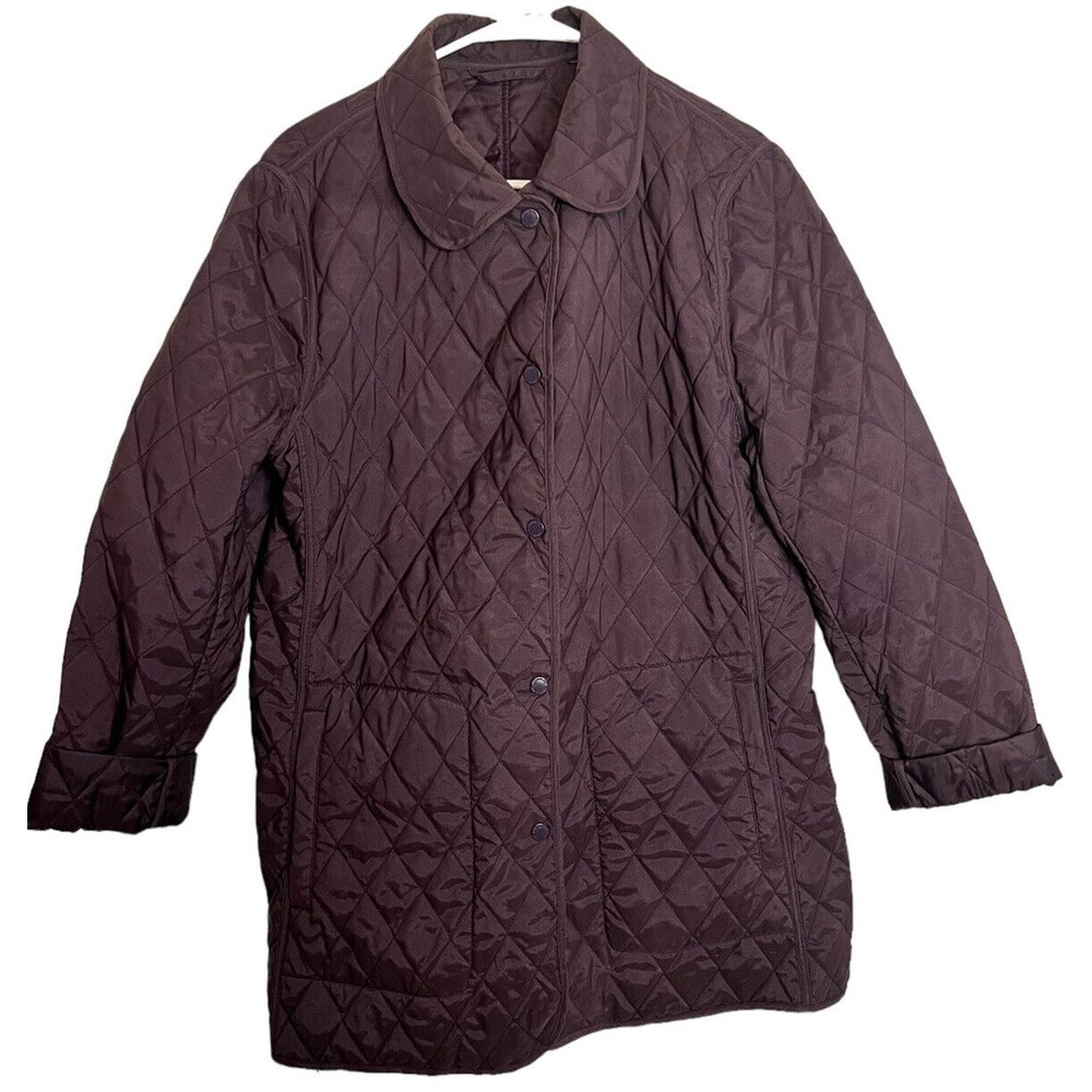 Vintage London Fog‎ Womens Jacket Medium Purple Limited Edition Coat